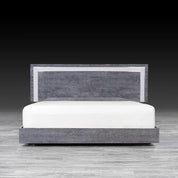 Ventura Gray Modern Bed