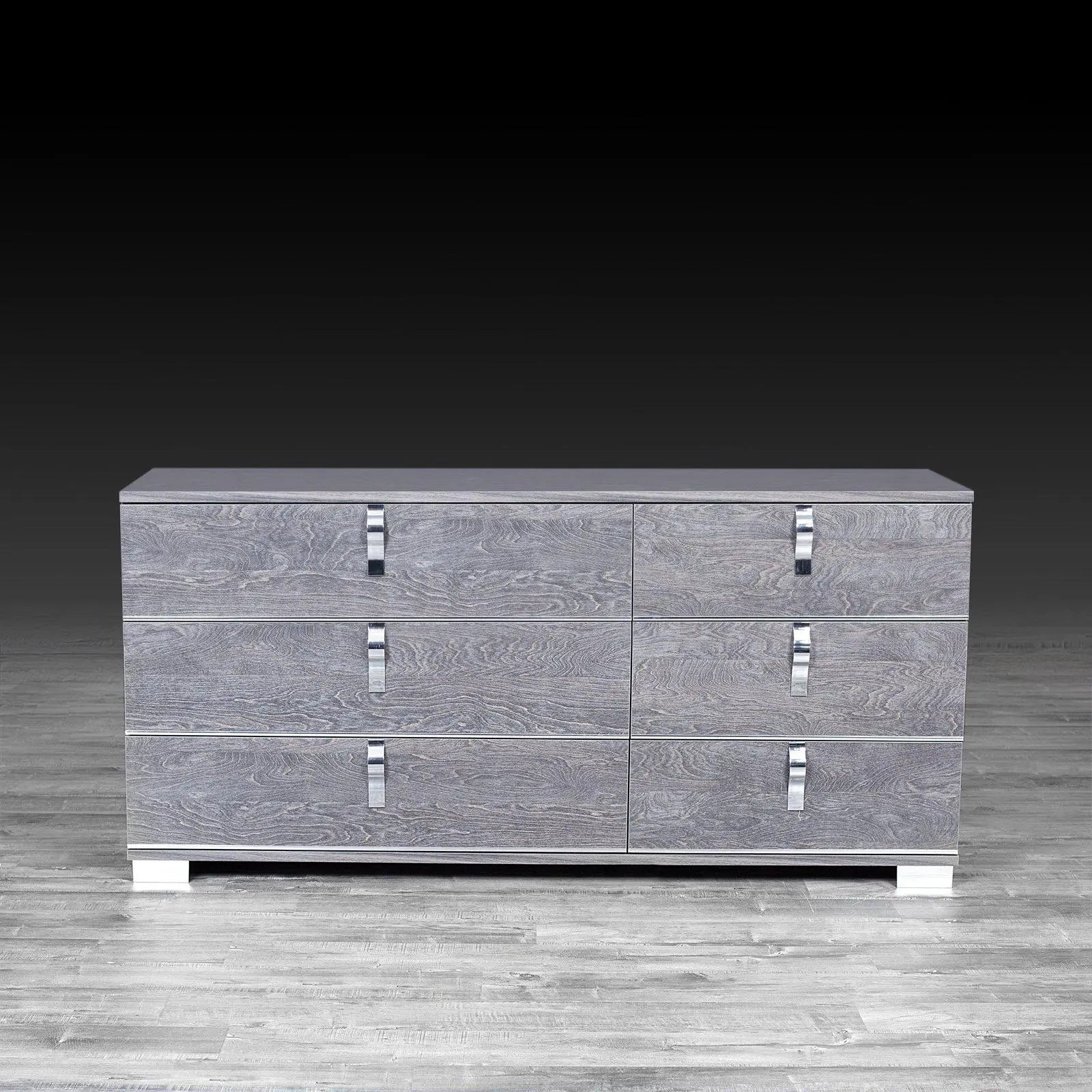 Ventura Gray Modern Dresser