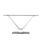Vittoria Silver Console Table