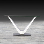 Vittoria Silver Modern Console Table