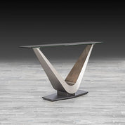 Vittoria Silver Stylish Console Table