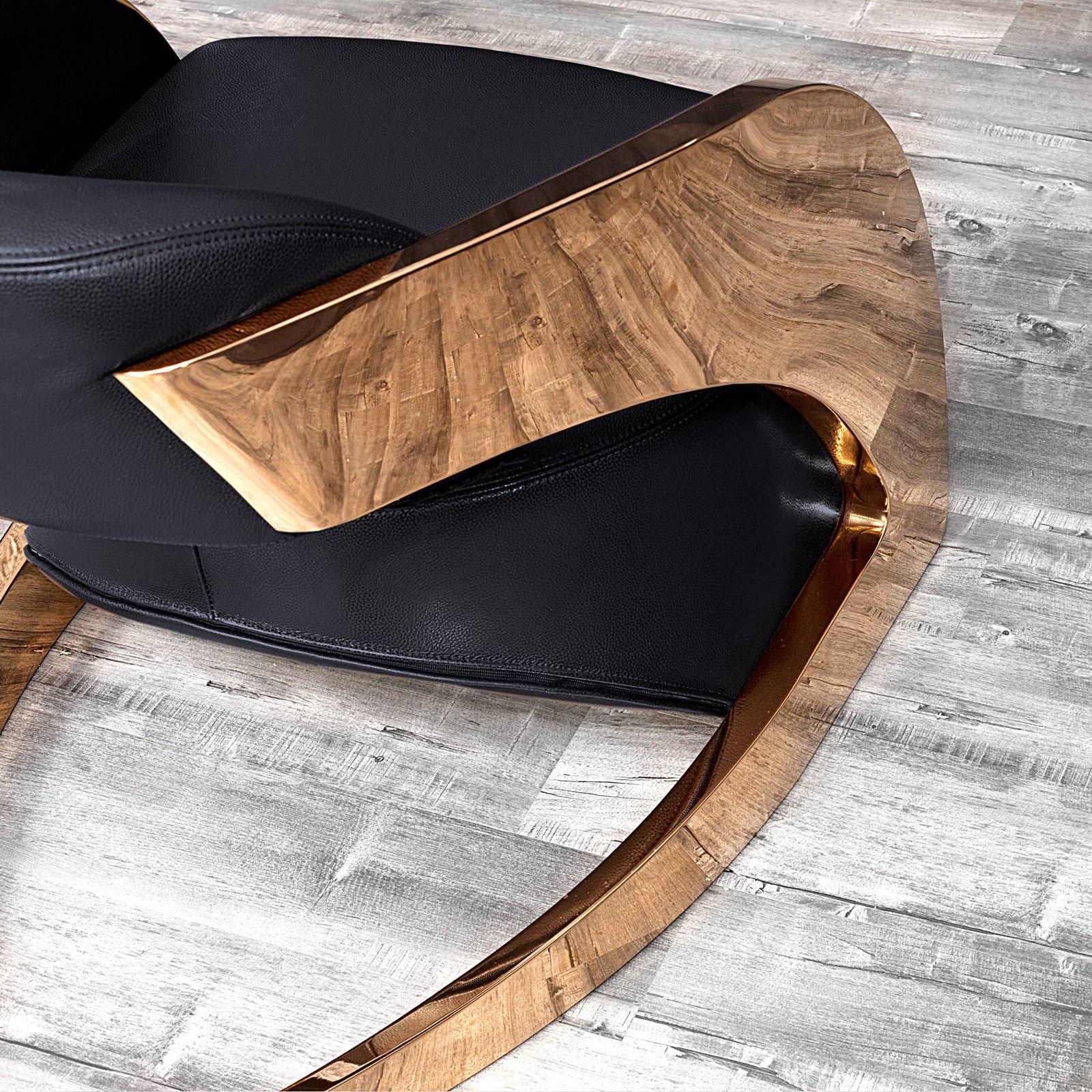 Zetta RG Black Luxury Accent Chair