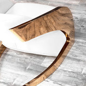 Zetta RG White Luxury Accent Chair RG