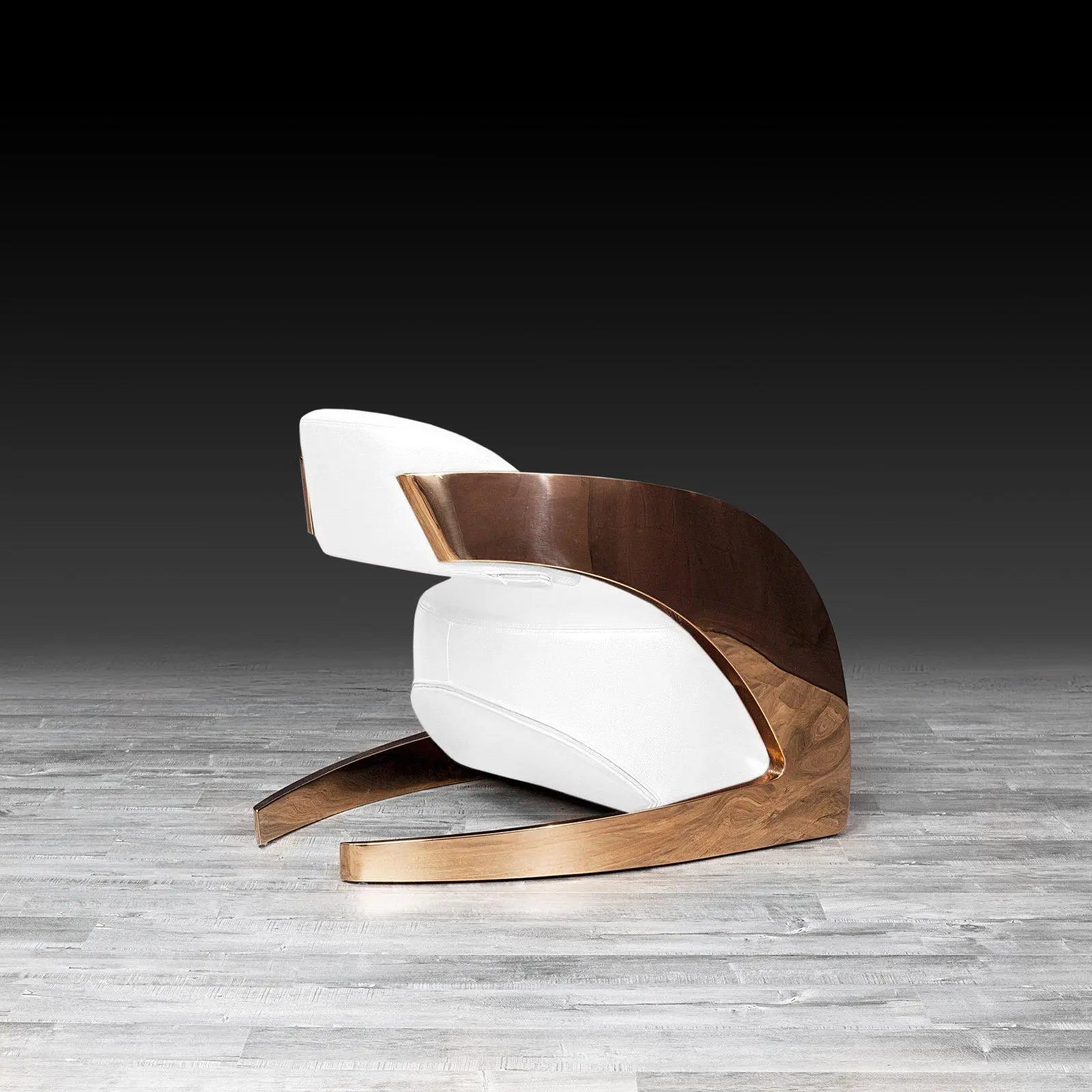 Zetta RG White Roberto Grassie Accent Chair RG