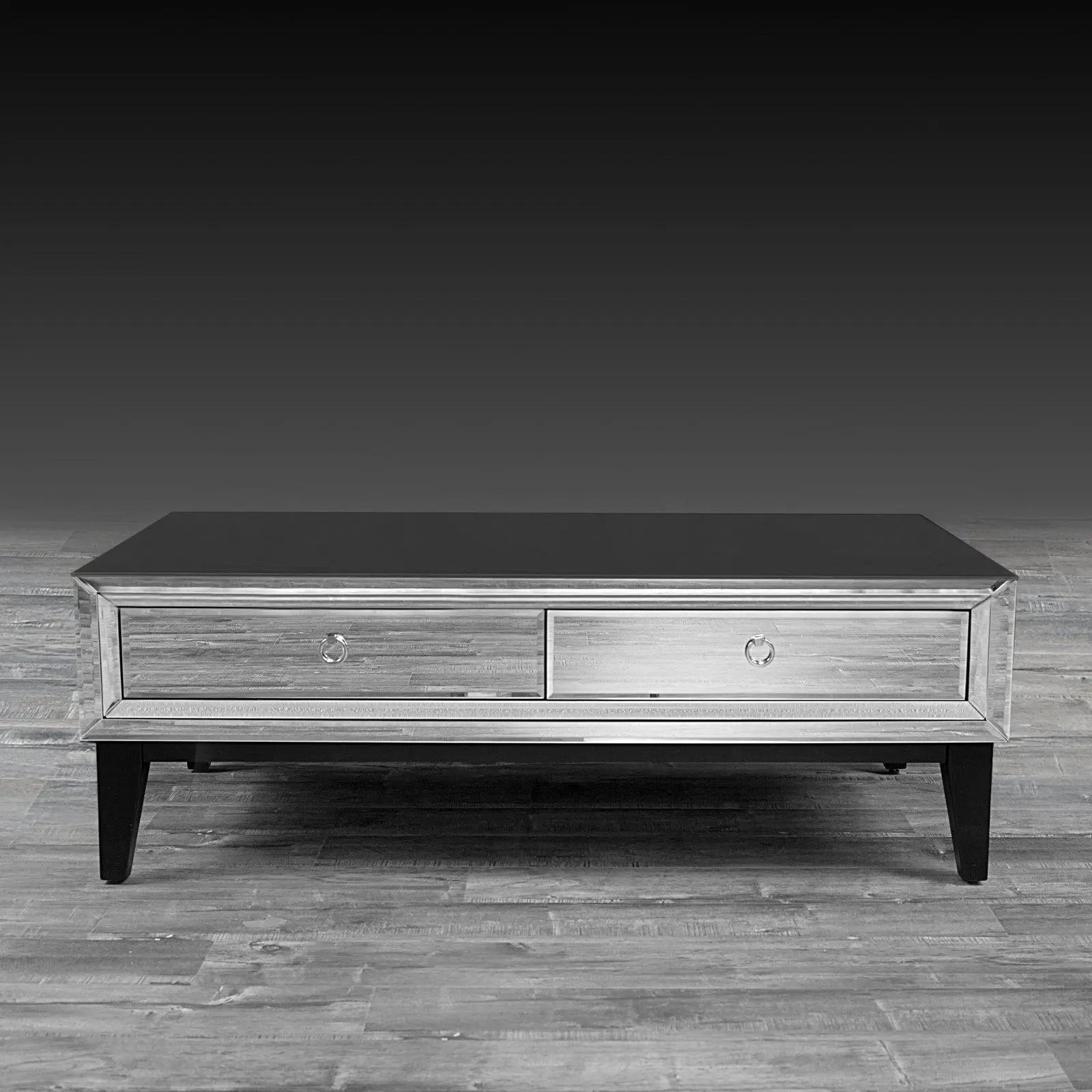 Mirrored Beverly Mirrored Coffee Table - Roberto Grassie Furniture