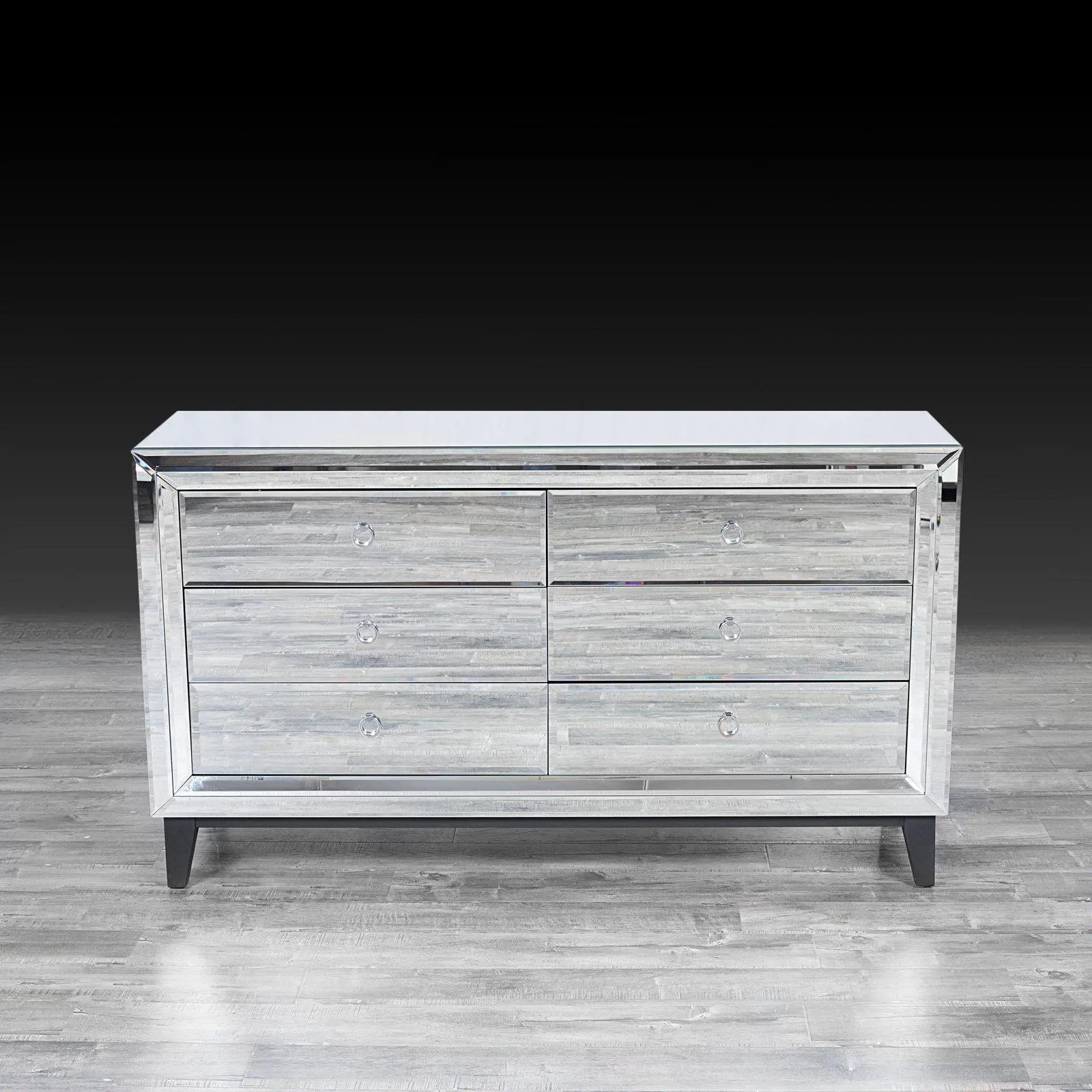 Beverly Mirrored Modern Dresser