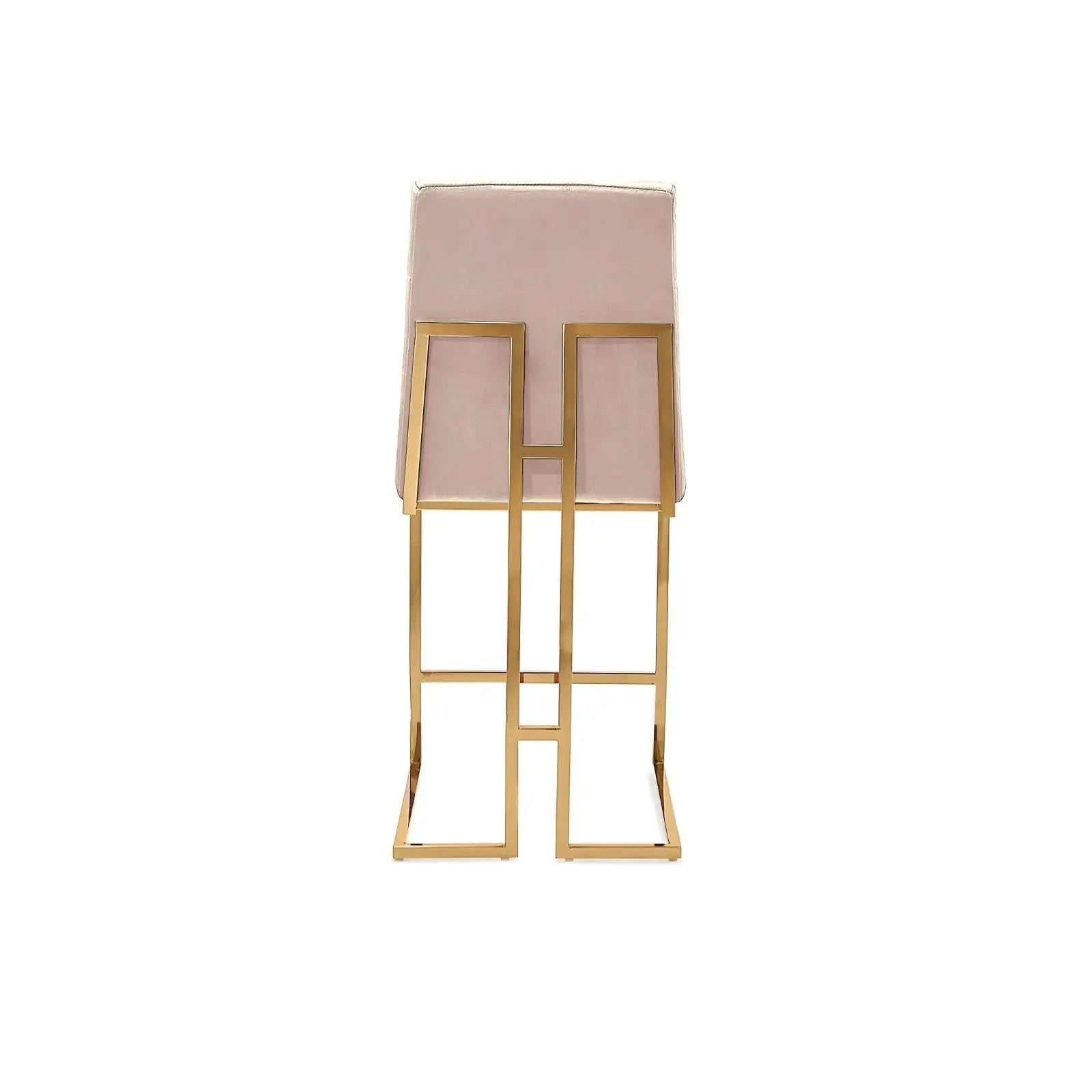 Counter Stool - Cameron Luxury Velvet & Stainless - Roberto Grassie ...