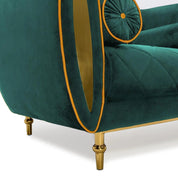 Cerchio Gold Green Roberto Grassie Sofa Set