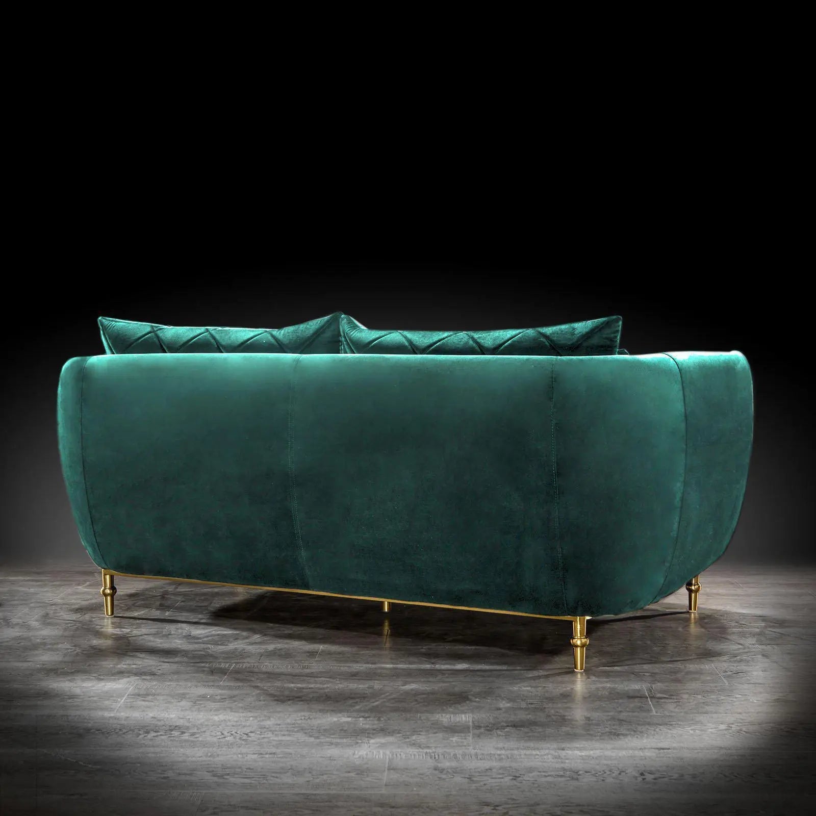 Cerchio Gold Green Roberto Grassie Sofa Set