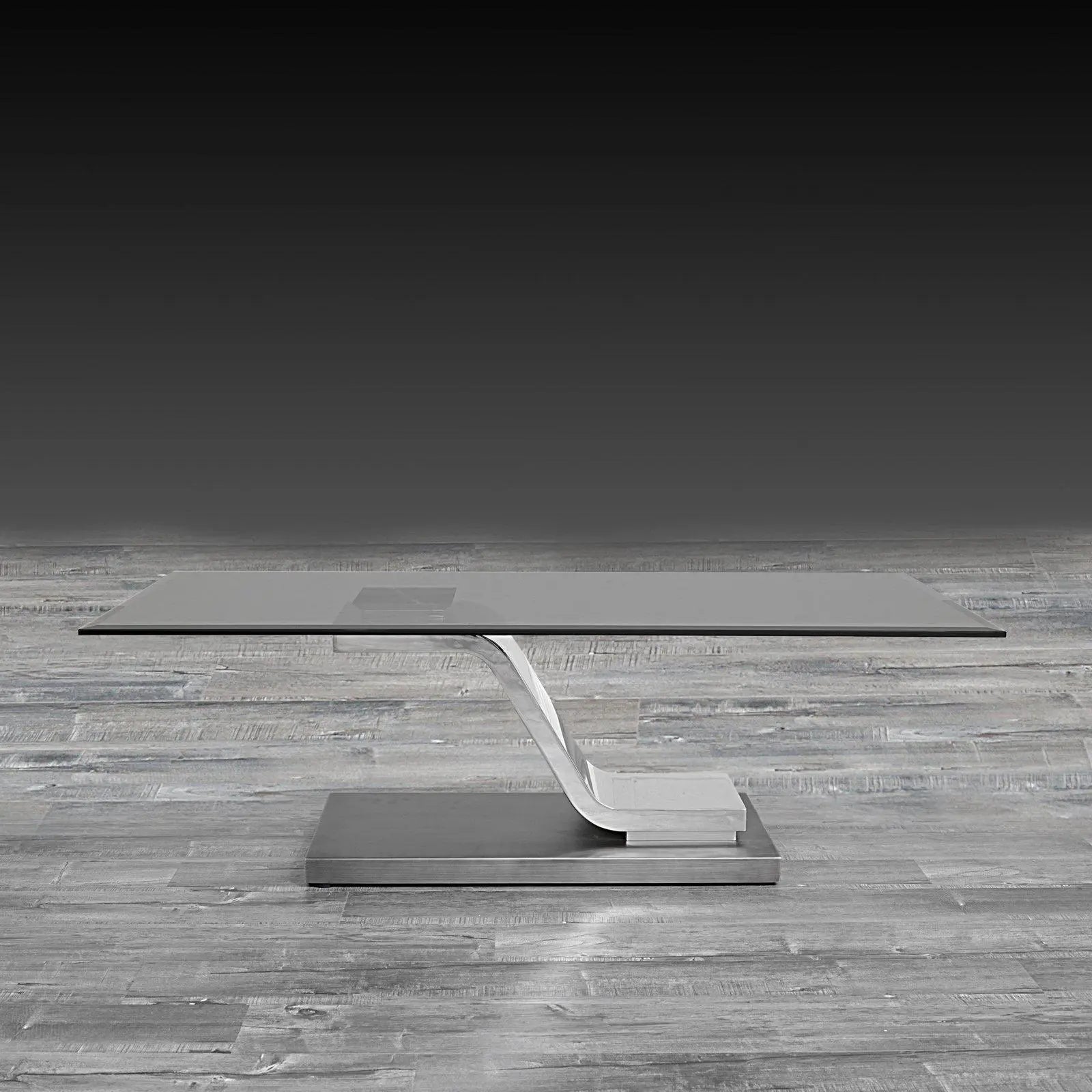 Float Silver Modern Coffee Table