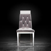 Gianna Silver Gray Modern Dining Chair