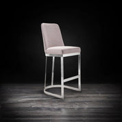 Mariella Silver Gray Counter Stylish Bar Stool