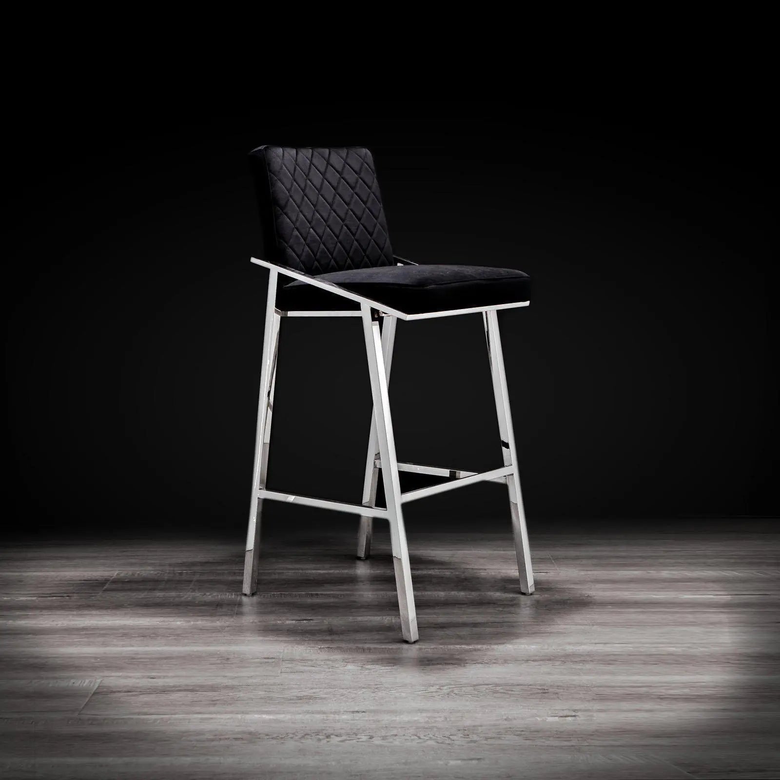 Nolan Black Stylish Bar Stool