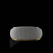 Oslo Gold Loveseat Ivory Roberto Grassie Furniture