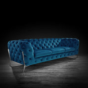 Regina Blue Sofa Set