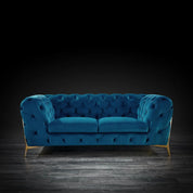 Regina Blue Sofa Set