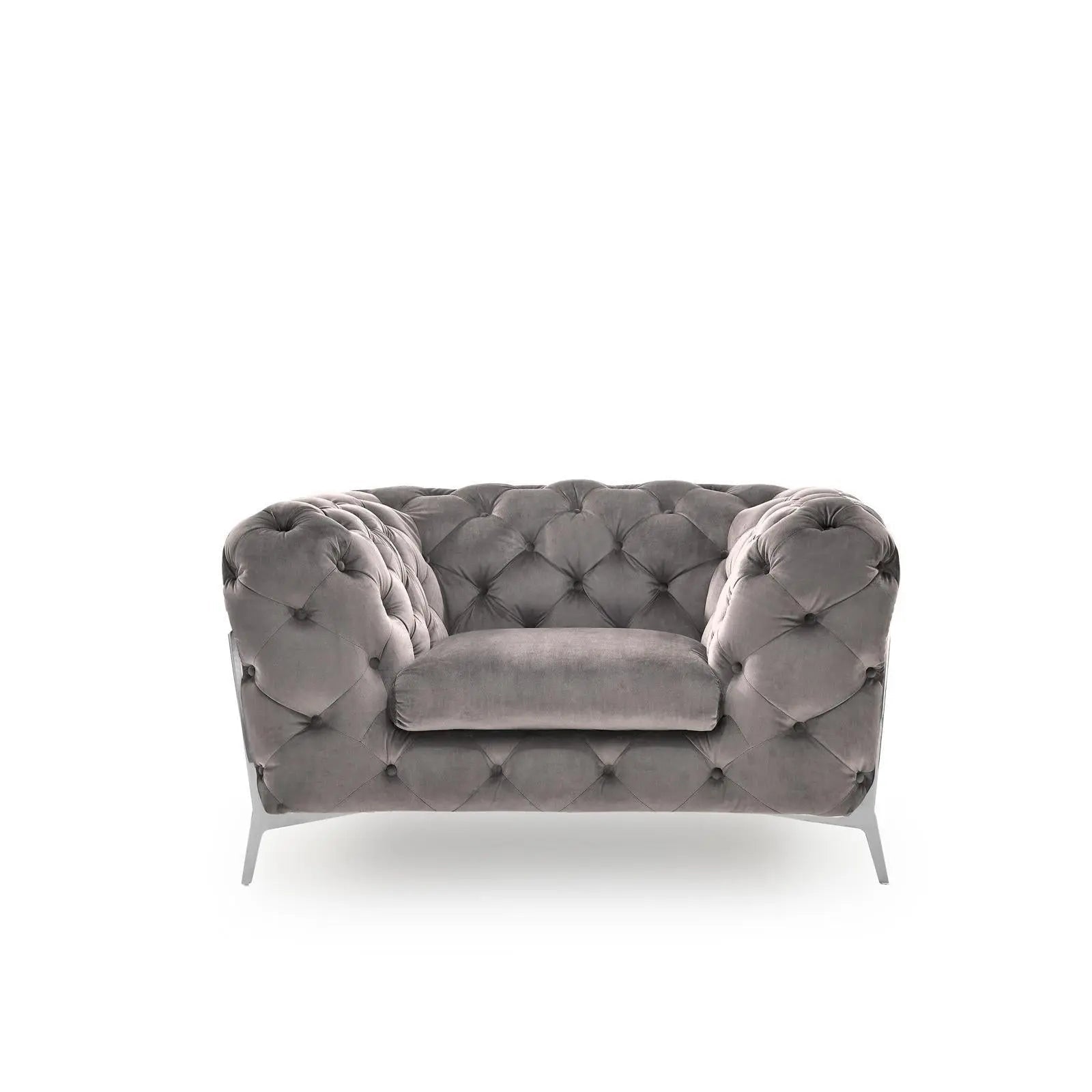 Regina Dark Gray Sofa Set