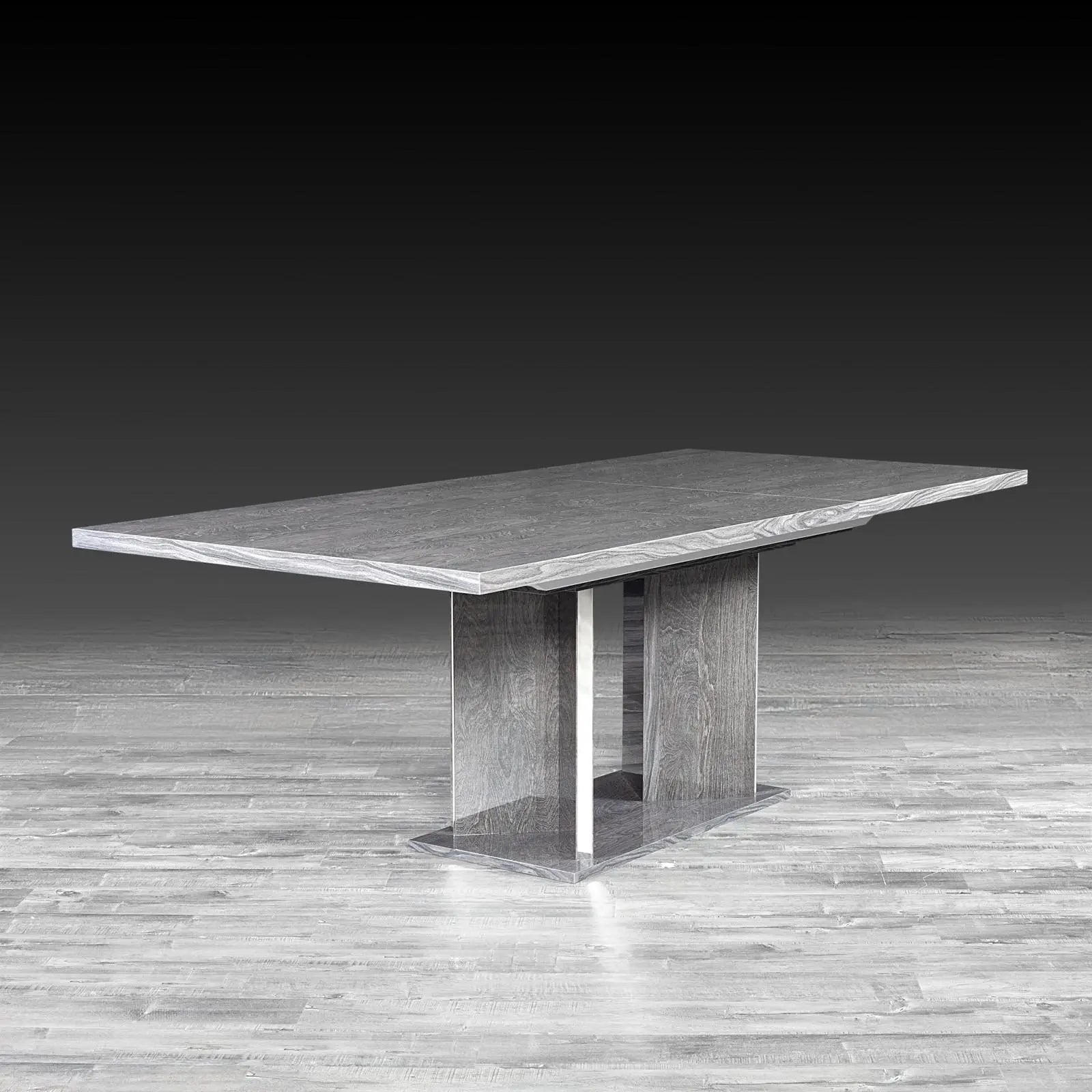 Ventura Gray Ext Modern Dining Table